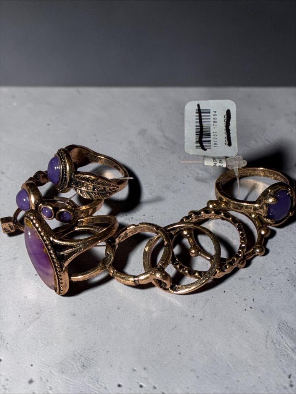 NWT Free People Multi Size Vintage Inspired Stackable Rings